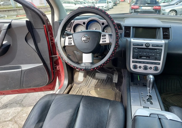 Nissan Murano cena 12500 przebieg: 281790, rok produkcji 2006 z Mieszkowice małe 254